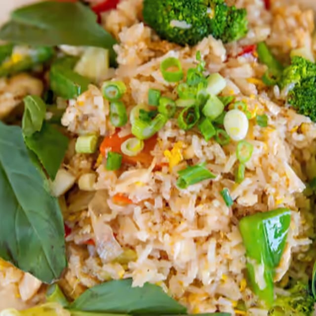 Basil Fried Rice.