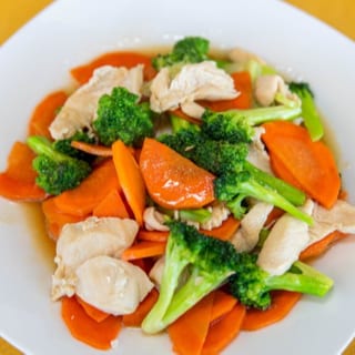 Broccoli Oyster Dish