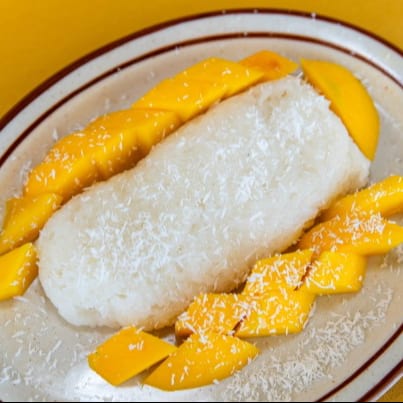 Sticky Rice with Mango.